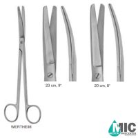 قیچی جراحی بطن ورتیم(WERTHEIM)