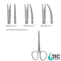 قیچی تشریح با رینگ بزرگ