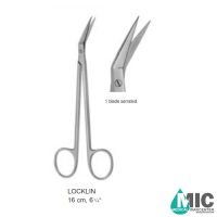 قیچی لثه لاکلین دسته صاف(LOCKLIN)