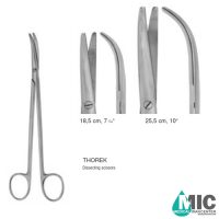 قیچی وسکولار تشریح تورک(THOREK)