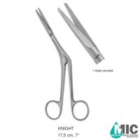 قیچی جراحی بینی نایت یک تیغه دندانه دار(KNIGHT)