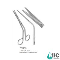 قیچی جراحی بینی فومن یک تیغه دندانه دار(FOMON)
