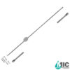 Secretion curette, malleable