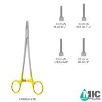 سوزنگیر فرنچ آی با فک تنگستن کارباید(FRENCH EYE)