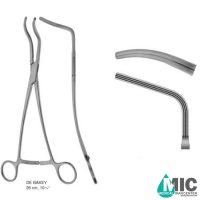 کلمپ آئورت آتروماتیک با دندانه دی باکی(DE BAKEY)