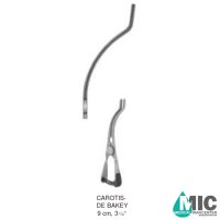 بولداگ کلمپ آتروماتیک با دندانه دی باکی کاروتیس-دی باکی