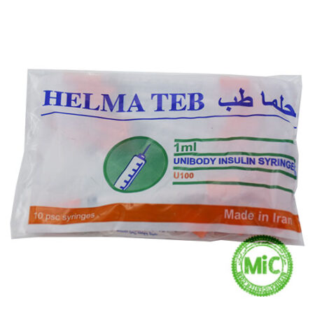 سرنگ انسولین یک میل حلما